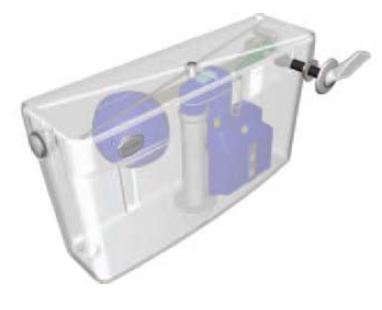 dudley mirage concealed cistern
